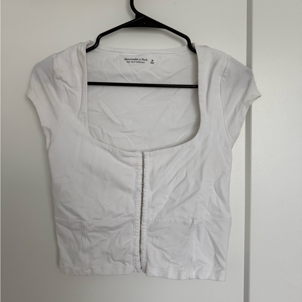 Abercrombie & Fitch White Blouse